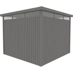 Abri De Jardin En Acier Galvanisé Kosto 8,64m² + Kit D'ancrage - X-Métal -Jardin Soldes abri de jardin en acier galvanise kosto 864m kit d ancrage x metal 4