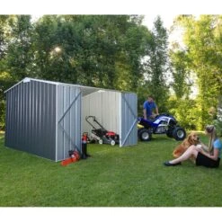 Abri De Jardin En Métal Colorbond Gris Ardoise 11,25m² EASYSHED -Jardin Soldes abri de jardin en metal colorbond gris ardoise 1125m easyshed 2