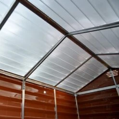 Abri De Jardin En Polycarbonate 1,55m² Skylight Amber - Palram - Canopia -Jardin Soldes abri de jardin en polycarbonate 155m skylight amber palram 4