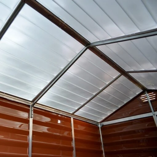 Abri De Jardin En Polycarbonate 1,93m² Skylight Amber - Palram - Canopia -Jardin Soldes abri de jardin en polycarbonate 193m skylight amber palram 3