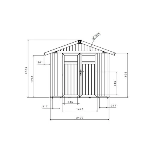 Abri De Jardin En PVC 4,9m² DECO Gris Foncé Et Blanc Grosfillex + Kit Ancrage Offert -Jardin Soldes abri de jardin en pvc 49m deco gris fonce et blanc grosfillex kit ancrage offert 3