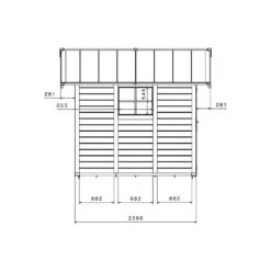 Abri De Jardin En PVC 7,5m² DECO Gris Clair Et Blanc Grosfillex + Kit Ancrage Offert -Jardin Soldes abri de jardin en pvc 75m deco gris clair et blanc grosfillex 5