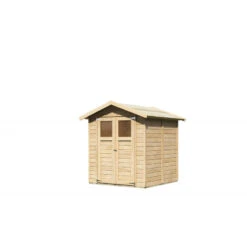 Abri De Jardin Dahme 3 De 3,31m² Panneaux Bois 14mm - Karibu -Jardin Soldes abri de jardin tobin 3 de 331m panneaux bois 14mm karibu 3