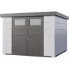 Abri En Acier Galvanisé Blanc 8,9m² Avec Double Porte Eleganto 3030 Telluria -Jardin Soldes abri en acier galvanise blanc 89m avec double porte eleganto 3030 telluria