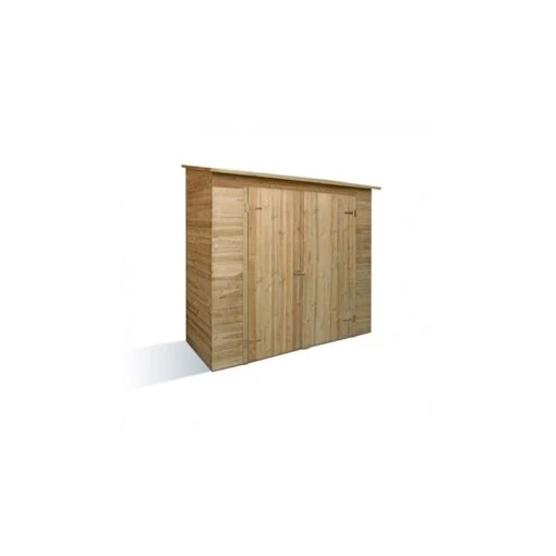 Armoire De Jardin En Bois FSC Traité Autoclave 19mm Avec Toiture Shingle -Jardin Soldes armoire de jardin en bois fsc traite autoclave 19mm avec toiture shingle