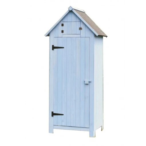 Armoire De Jardin En Bois Lasuré 0,41m² Habrita -Jardin Soldes armoire de jardin en bois lasure 041m habrita 1