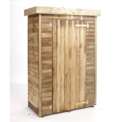 Armoire De Jardin En Bois Massif Traité Autoclave 0,72m² THEO – Forest Style -Jardin Soldes armoire de jardin en bois massif traite autoclave 072m theo forest style 2