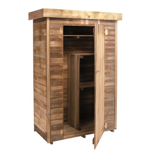 Armoire De Jardin En Bois Massif Traité Autoclave 0,72m² THEO – Forest Style -Jardin Soldes armoire de jardin en bois massif traite autoclave 072m theo forest style 3