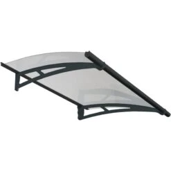 Auvent Marquise Transparent AQUILA™ 1500 – Palram - Canopia -Jardin Soldes auvent marquise transparent aquila 1500 palram 1 4