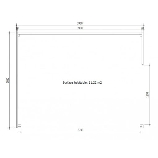 Bureau De Jardin En Bois Massif 11,8m² - Madriers 40mm Gardy Shelter -Jardin Soldes bureau de jardin en bois massif 118m madriers 40mm gardy shelter 3