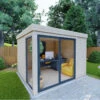 Bureau De Jardin En Bois Massif 8,88m² - Madriers 40mm Gardy Shelter -Jardin Soldes bureau de jardin en bois massif 888m madriers 40mm gardy shelter