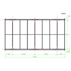 Carport En Aluminium Blanc 3x5,76m Et Polycarbonate 6mm X-METAL -Jardin Soldes carport en aluminium blanc 3x576m et polycarbonate 6mm x metal 2