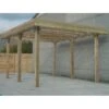 Carport Modulable Camping Car 6x5x4m En Bois Traité Autoclave - SOLID -Jardin Soldes carport modulable camping car 6x5x4m en bois traite autoclave solid