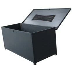 Jardin Soldes -Jardin Soldes coffre de jardin en resine anthracite 610l jobu