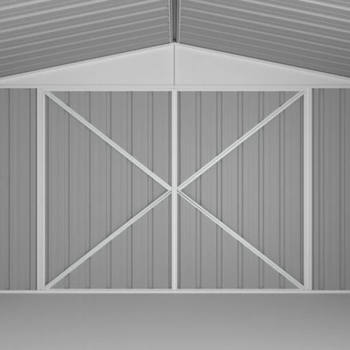 Garage En Acier Zincalume Colorbond 19,55m² Grande Hauteur Et Largeur EASYSHED -Jardin Soldes garage en acier zincalume colorbond 1970m grande hauteur et largeur easyshed 1