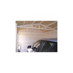 Garage En Bois Massif 21,7m² - Madriers 42mm -Jardin Soldes garage en bois massif 217m madriers 42mm 4