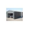 Garage En Métal Anthracite 19,95m² Grande Hauteur H.2,60m DURAMAX -Jardin Soldes garage en metal anthracite 1995m grande hauteur h260m duramax