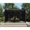 Moustiquaire En Polyester Léger Pour Pergolas Palermo 3000/3500/3600 + Milano 3000 + Martinique 3600 Palram - Canopia -Jardin Soldes moustiquaire en polyester leger pour pergolas palermo 300035003600 milano 3000 martinique 3600 palram