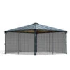 Moustiquaire En Polyester Léger Pour Pergolas Palermo™ 4300 - Canopia -Jardin Soldes moustiquaire en polyester leger pour pergolas palermo 4300 canopia