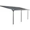 Pergola Adossée Ajustable - Toit De Terrasse En Alu 3,05x6,18m X-METAL -Jardin Soldes pergola adossee ajustable toit de terrasse en alu 305x618m x metal