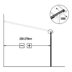 Pergola Adossée Ajustable - Toit De Terrasse En Alu 3,05x6,18m X-METAL -Jardin Soldes pergola adossee ajustable toit de terrasse en alu 305x618m x metal 3