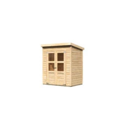 Petit Abri De Jardin En Bois 2,22m² Merseburg 2 - Karibu -Jardin Soldes petit abri de jardin en bois 222m merseburg 2 karibu 2