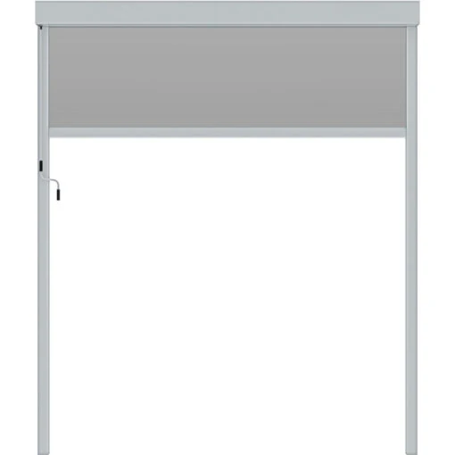 Store Avec Cadre Latéral Gris Clair 270cm Pour Pergola Bioclimatique En Aluminium X-METAL -Jardin Soldes store avec cadre lateral gris clair 270cm pour pergola bioclimatique en aluminium x metal 3