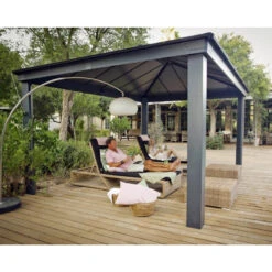 Tonnelle De Jardin En Alu Et Polycarbonate Dallas 4900 – Canopia -Jardin Soldes tonnelle de jardin en alu et polycarbonate dallas 4900 canopia 5